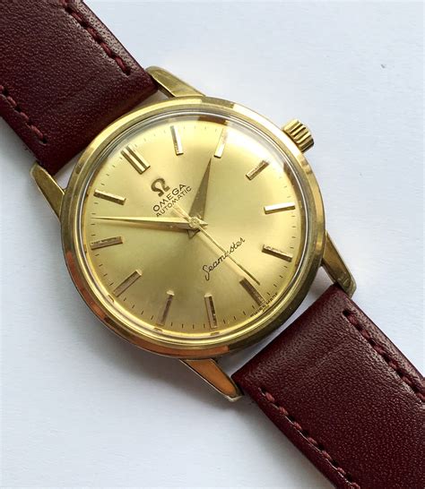 omega seamaster vintage diameter|Omega Seamaster gold vintage price.